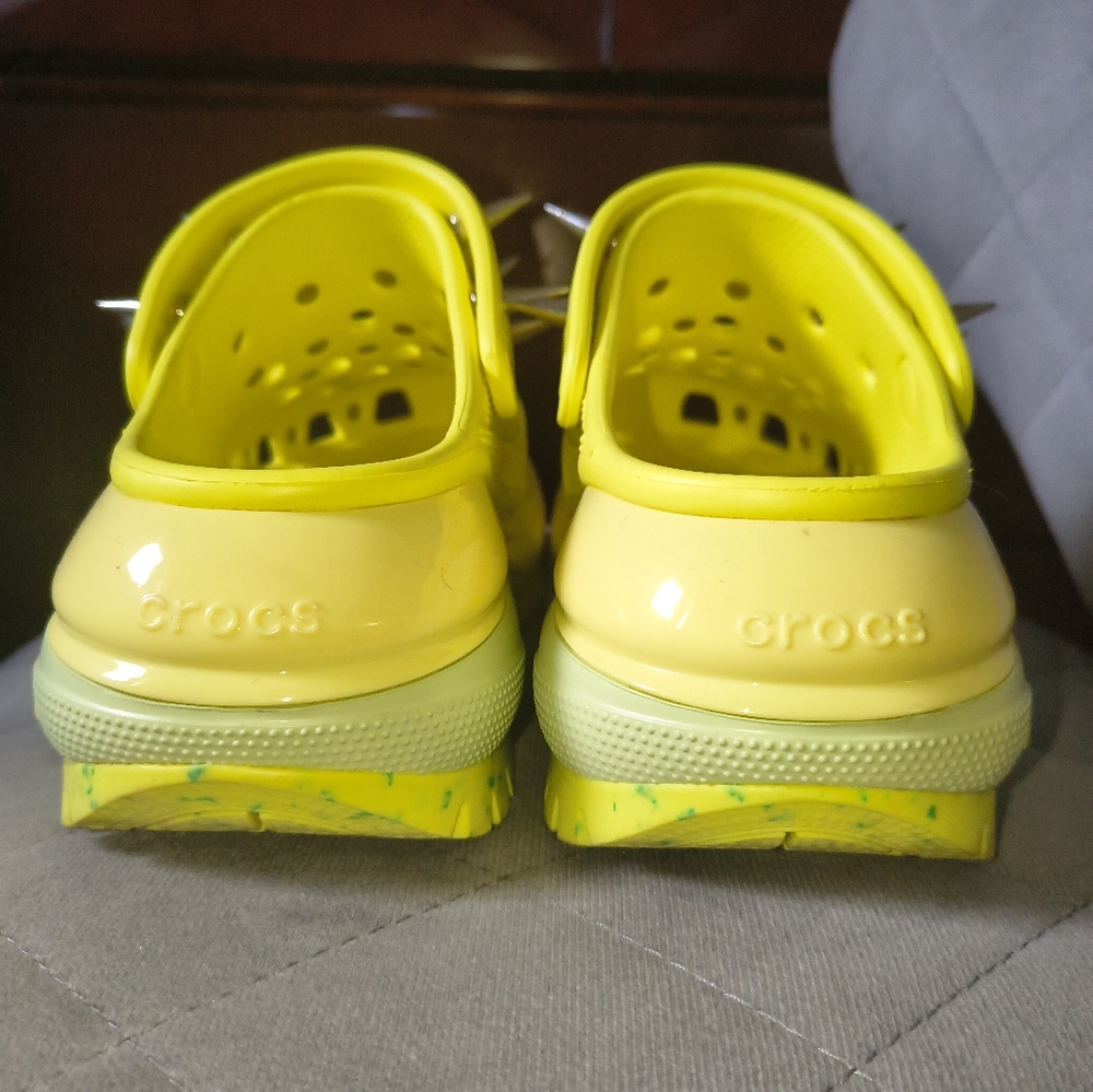 Crocs Mega Crush Platforms Customized Acidity - Picture 3 of 8